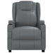 Massage Chair Anthracite Faux Leather Taxiop