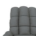 Massage Chair Dark Grey Fabric Taxita