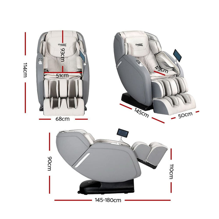 Massage Chair Electric 4d Recliner Shiatsu Zero Gravity