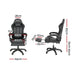 Massage Gaming Office Chair 7 Led Computer Chairs Leather