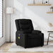 Massage Recliner Chair Black Fabric Txblnti