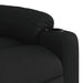 Massage Recliner Chair Black Fabric Txblnti