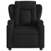 Massage Recliner Chair Black Fabric Txbppib