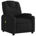 Massage Recliner Chair Black Fabric Txbppoa