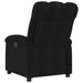 Massage Recliner Chair Black Fabric Txbptnl