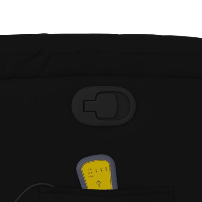 Massage Recliner Chair Black Faux Leather Titpli