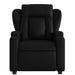 Massage Recliner Chair Black Faux Leather Txblbxb