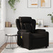Massage Recliner Chair Black Faux Leather Txblbxb