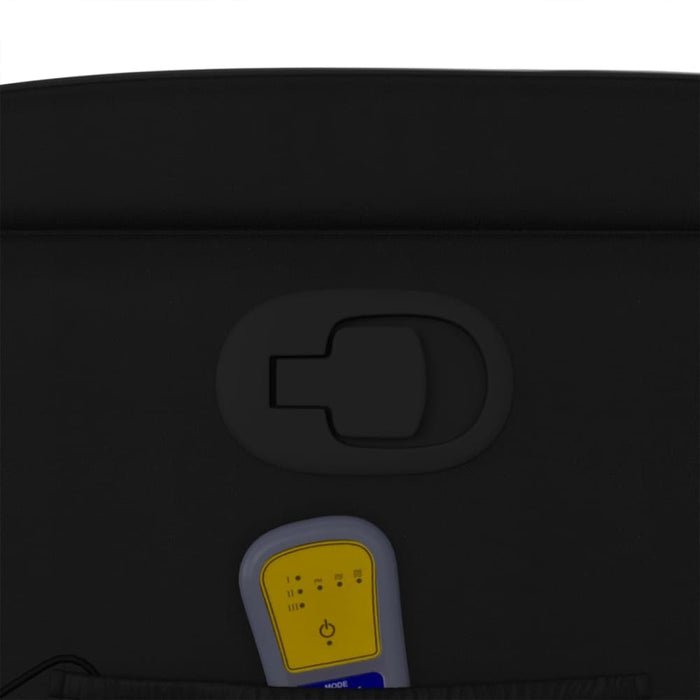 Massage Recliner Chair Black Faux Leather Txblbxb