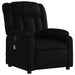 Massage Recliner Chair Black Faux Leather Txblxab