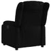 Massage Recliner Chair Black Faux Leather Txblxab