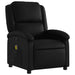 Massage Recliner Chair Black Faux Leather Txbpaai