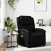 Massage Recliner Chair Black Faux Leather Txbpaai