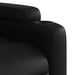 Massage Recliner Chair Black Faux Leather Txbplat