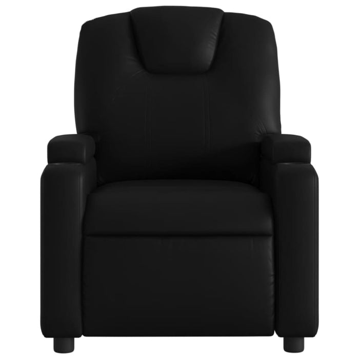 Massage Recliner Chair Black Faux Leather Txbppat