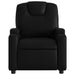 Massage Recliner Chair Black Faux Leather Txbppat