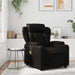 Massage Recliner Chair Black Faux Leather Txbppkl