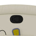 Massage Recliner Chair Cream Faux Leather Tioint