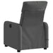 Massage Recliner Chair Dark Grey Fabric Tiaoip