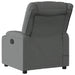 Massage Recliner Chair Dark Grey Fabric Txblntl