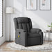 Massage Recliner Chair Dark Grey Fabric Txbpiii