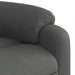 Massage Recliner Chair Dark Grey Fabric Txbplnp
