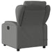 Massage Recliner Chair Dark Grey Fabric Txbpplk