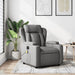Massage Recliner Chair Dark Grey Fabric Txbpplk