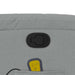 Massage Recliner Chair Light Grey Fabric Titpan