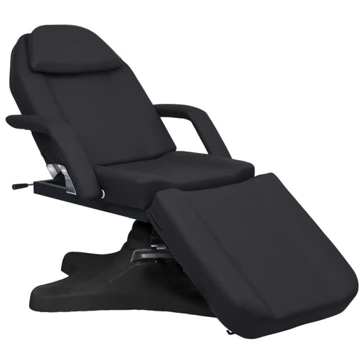 Massage Table Black 180x62x(86.5 - 118) Cm Oobxlx