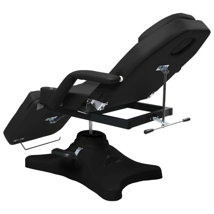 Massage Table Black 180x62x(86.5 - 118) Cm Oobxlx