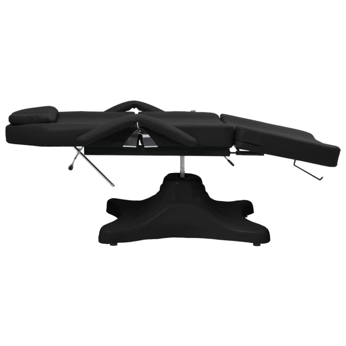 Massage Table Black 180x62x(86.5 - 118) Cm Oobxlx