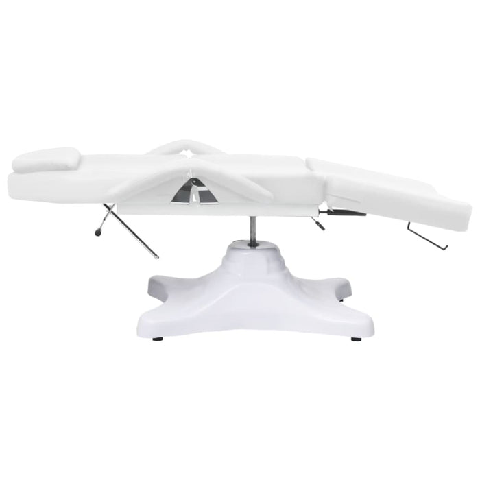 Massage Table White 180x62x(86.5-118) Cm Oobxlo