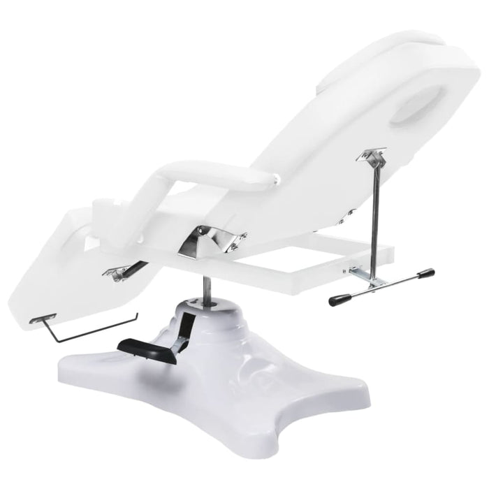 Massage Table White 180x62x(86.5-118) Cm Oobxlo