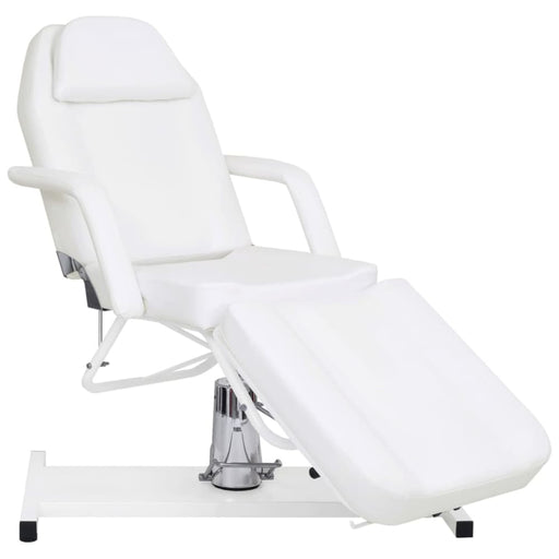 Massage Table White 180x62x(87-112) Cm Oobxla