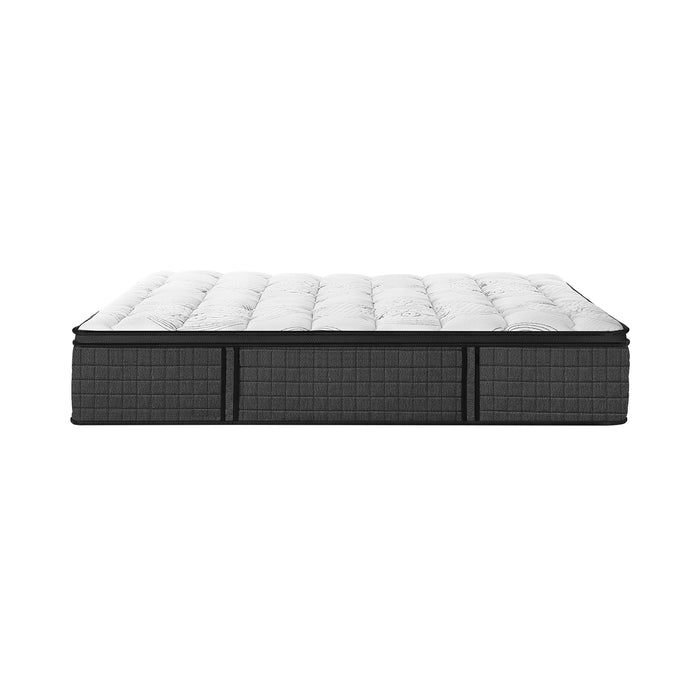 Single Mattress Latex Foam Pocket Spring 9 Zone Medium Firm 34Cm