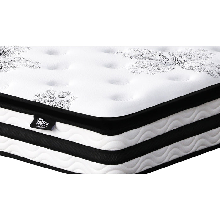 King Mattress Breathable Luxury Bed Bonnell Spring Foam Medium 22Cm