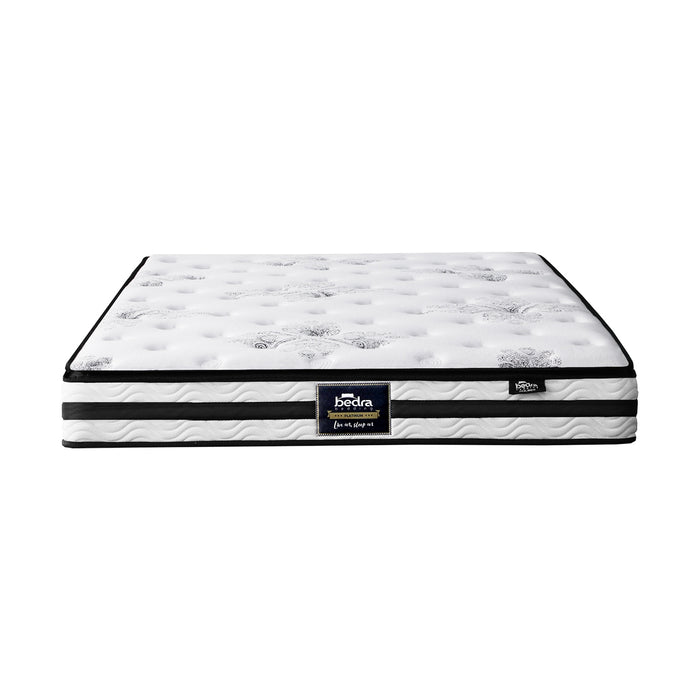 King Mattress Breathable Luxury Bed Bonnell Spring Foam Medium 22Cm