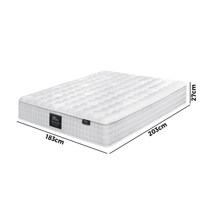 Mattress King Size Pocket Spring Foam Bed 27Cm