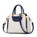 Material Contrast Colour Ladies Handbag