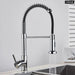 Matte Black Kitchen Faucet with Dual Modes Nozzle