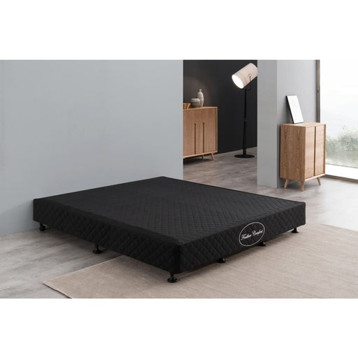 Mattress Base Ensemble Queen Size Solid Wooden Slat