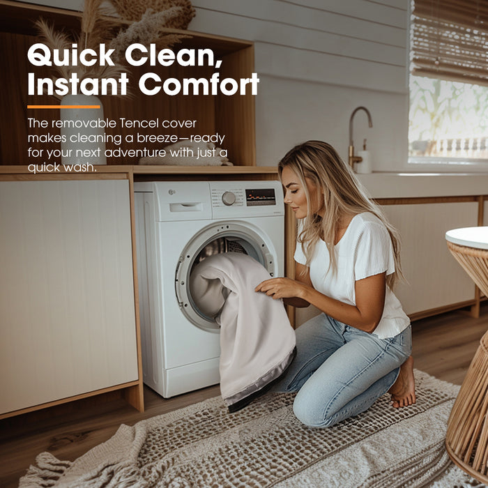 Camping Mattress Topper 198X118X6Cm For Kalbarri Lite Roof Top Tent