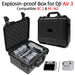 Mavic 3 Pro Air Explosion Proof Box Waterproof Storage Bag