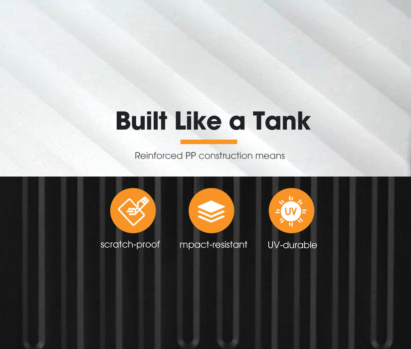 Shopping Trolley Foldable Camping Cart Grocery Basket 360° Wheel With Cover