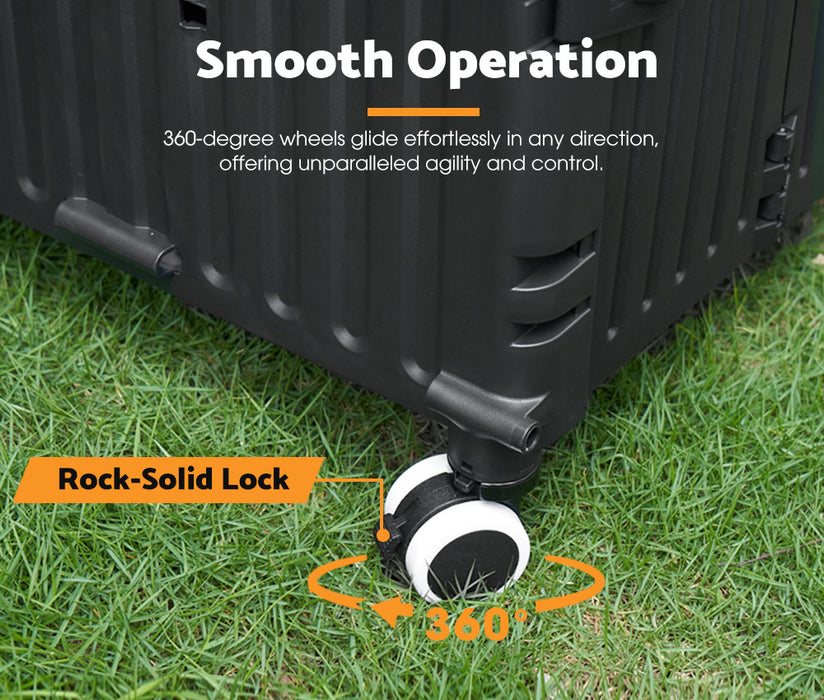 Shopping Trolley Foldable Camping Cart Grocery Basket 360° Wheel With Cover