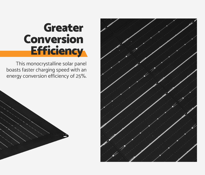 200W / 300W / 400W Flexible Solar Panel Mono 12V Rv Camping Caravan Boat