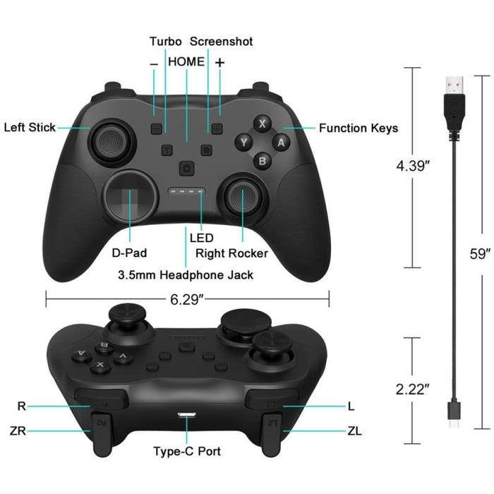 Mb-s819 Wireless Bluetooth Game Console Handle With Wake-up