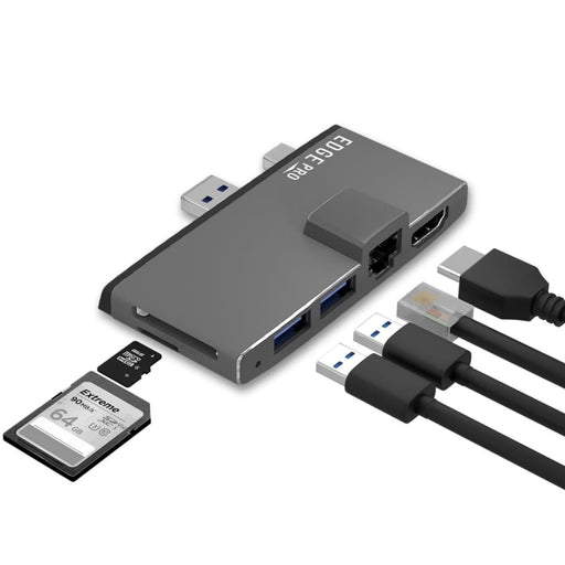 Mbeat Edge Pro Multifunction Usb- c Hub with Lan