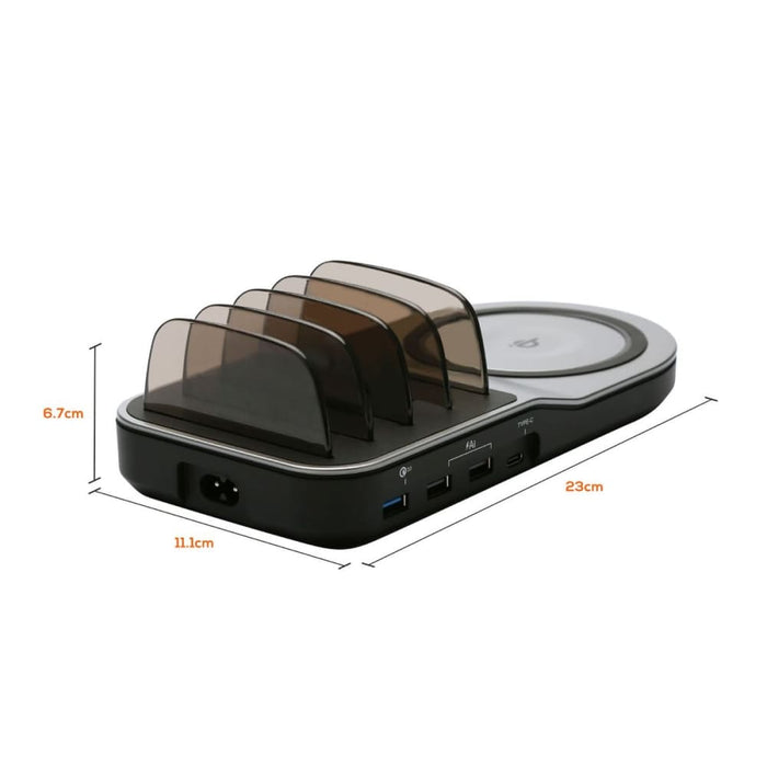 Mbeat Gorilla Power 50w Qi Certified Multi-device Usb &